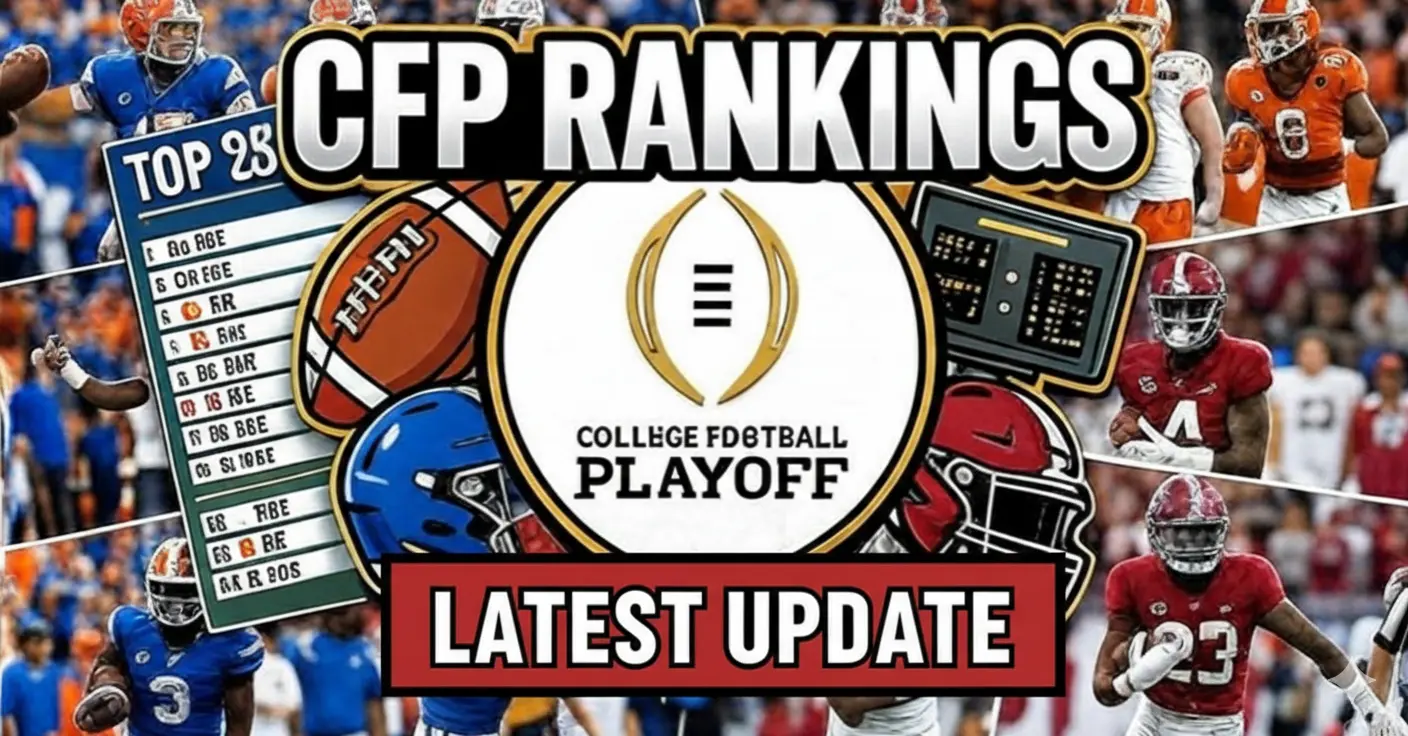 CFP Rankings latest update