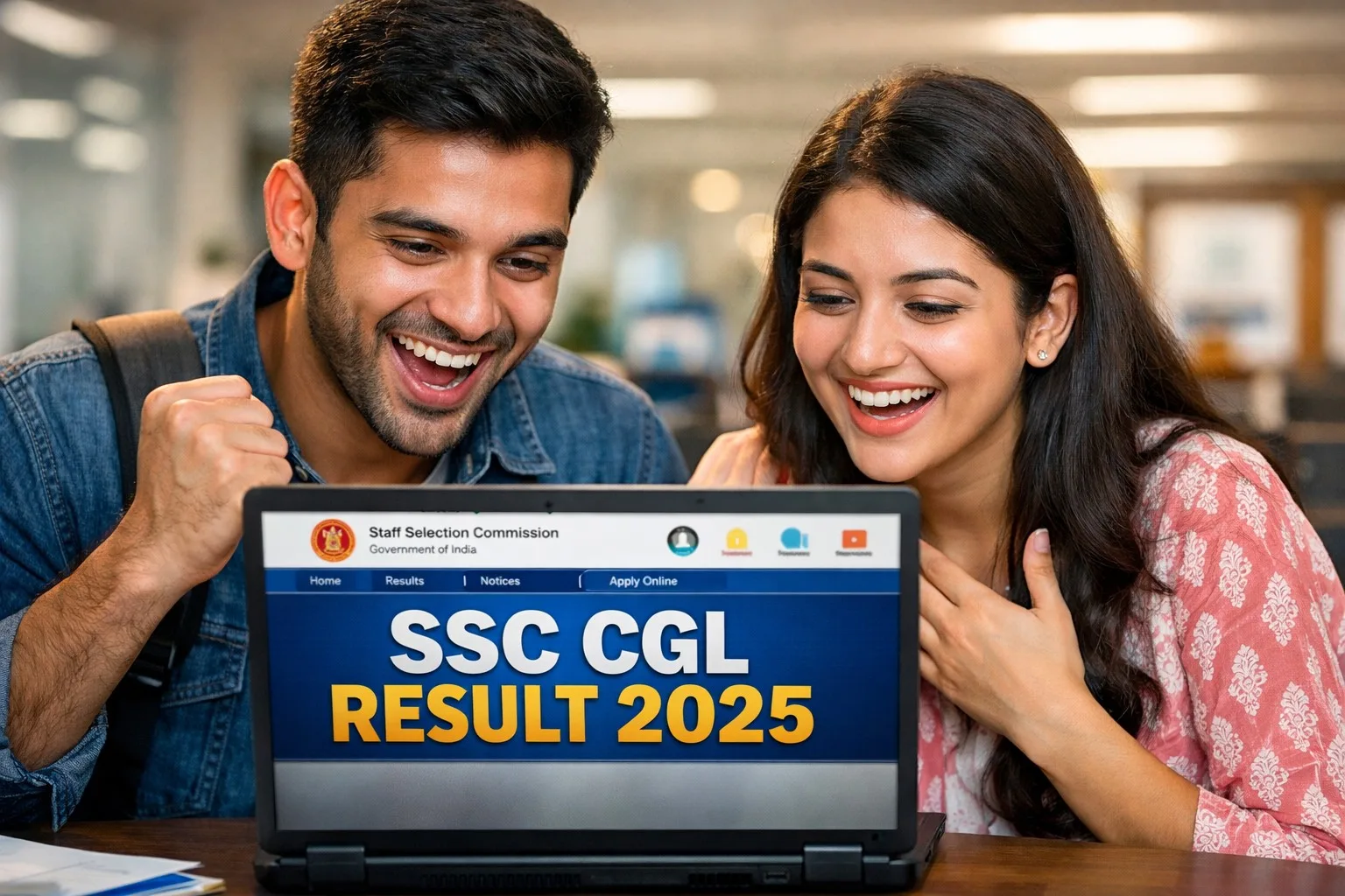 SSC CGL Result 2025 Tier 1 Cut Off and Merit List Update