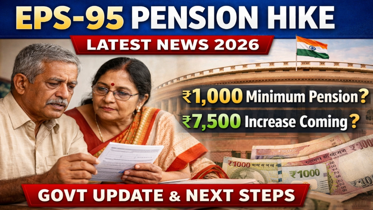 EPS-95 pension hike latest news 2026 with minimum pension update and government decision